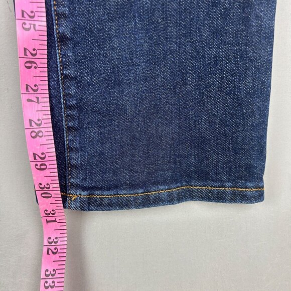 Judy Blue Slim Bootcut Jeans Womens 3/26 Blue Five Pocket Zip Fly Button Closure - Picture 8 of 9